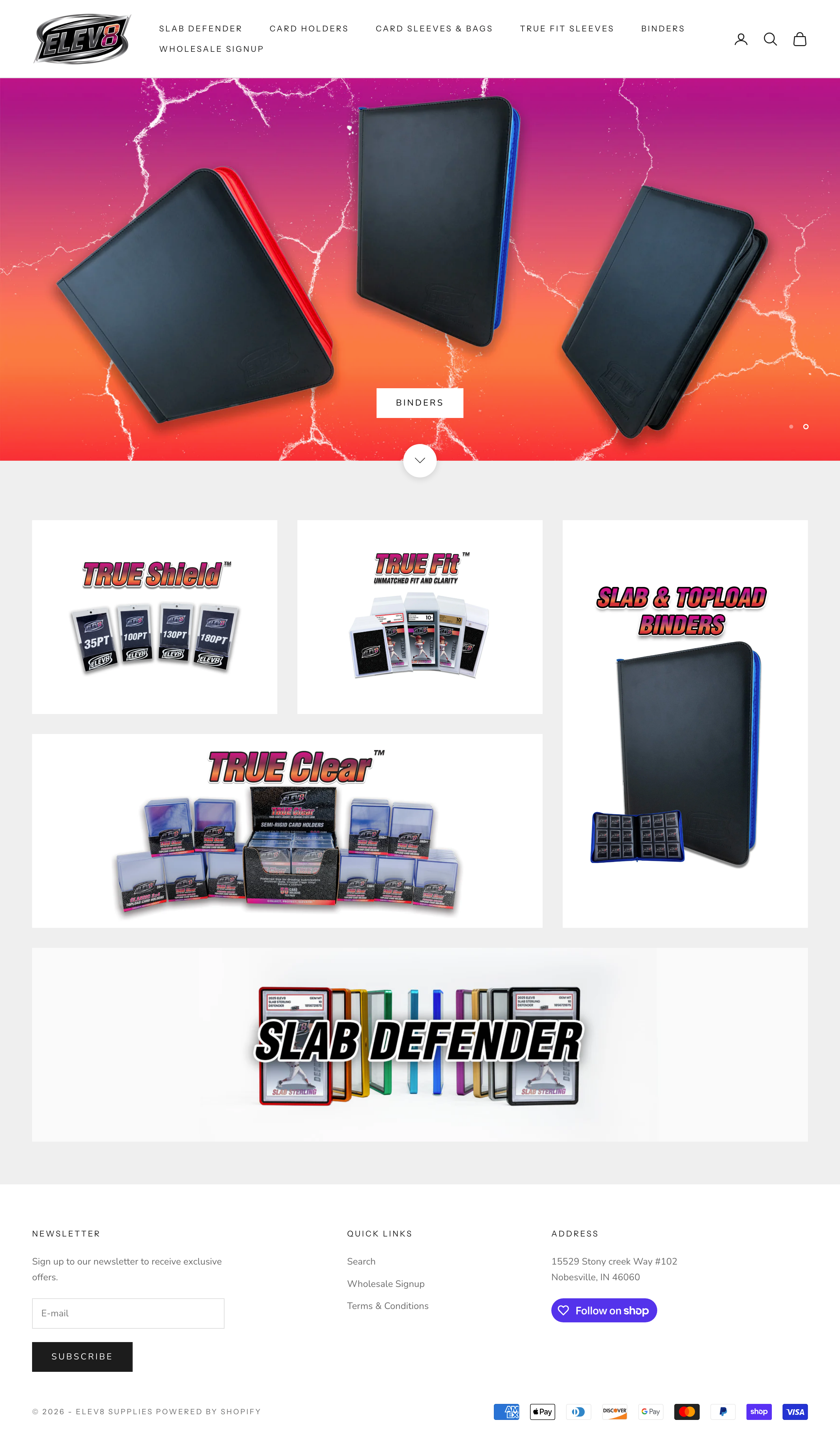 Website Homepage