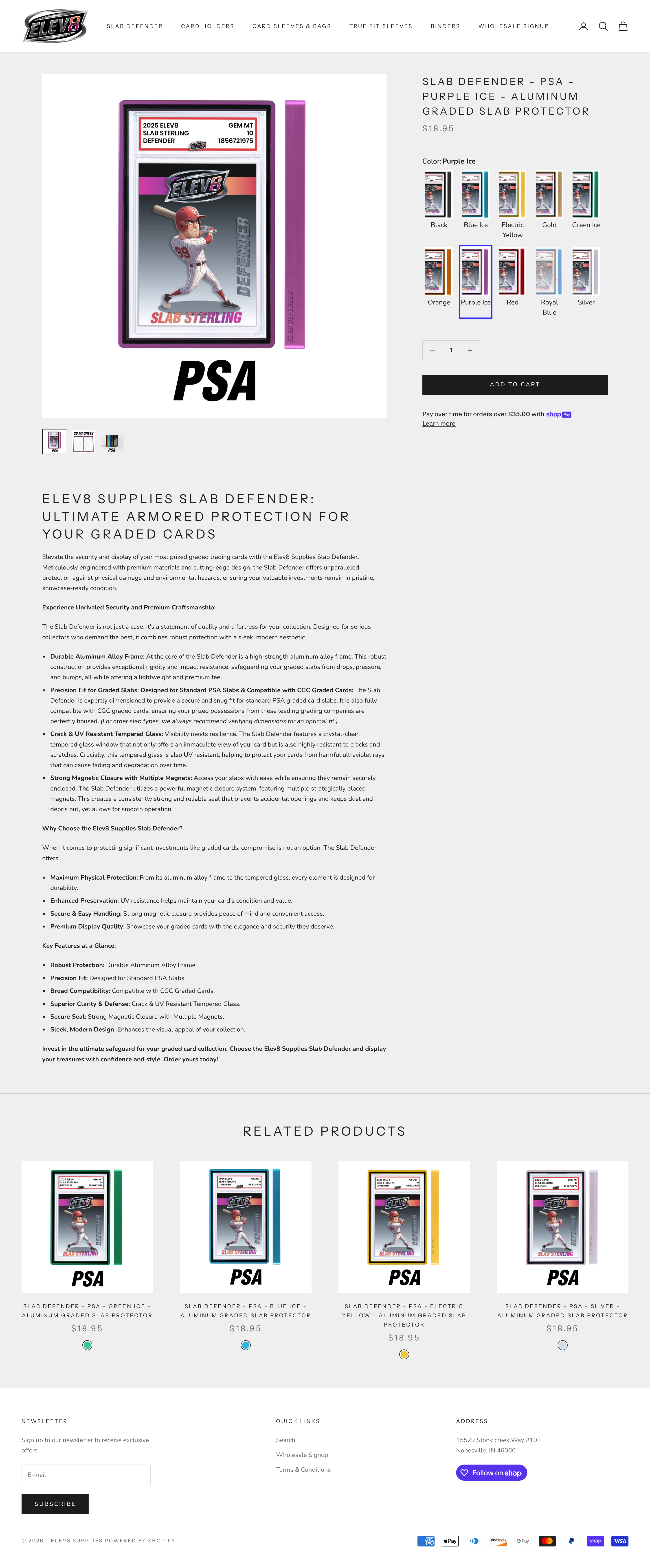 Slab Defender Product Page