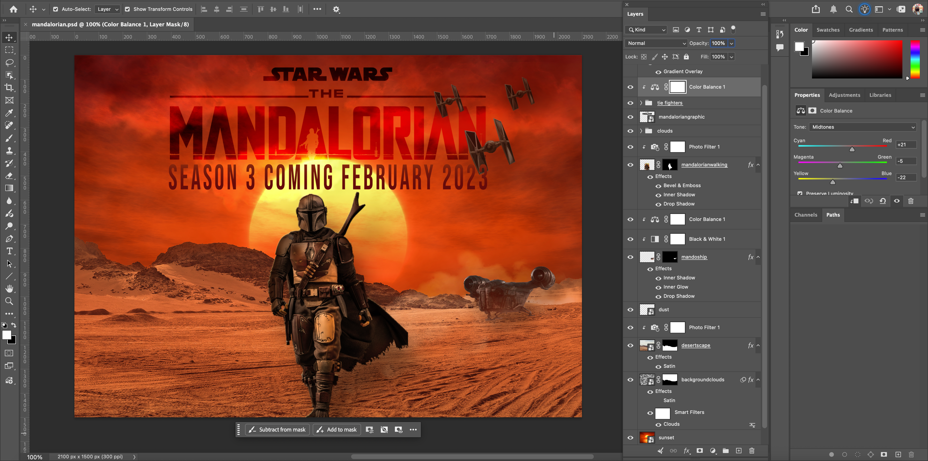 The Mandalorian Promotional Poster